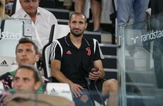 Blow for Juventus as Chiellini ruled out for six months