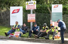 Beef farmers and meat industry set for new talks as protesters in Meath force factory closure