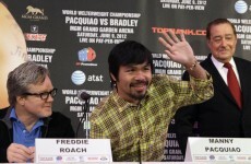 Pacquiao big part of Roach's Hall of Fame journey