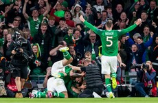 Watch: The goal that sent the Aviva wild tonight