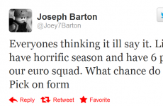 Barton - I would be in England squad if I behaved