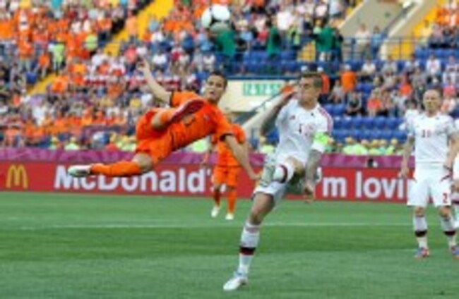 As it happened: Holland v Denmark, Euro 2012