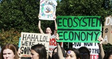 PHOTOS: Thousands of students turn out around the country for climate strikes