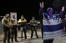 About 75 people gather at Area 51 to 'storm the facility'