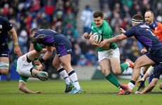 Scotland intend to smash Johnny Sexton if he plays to the line for Ireland