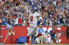 Giants rookie Jones wins first start, Steelers & Broncos sink to 0-3