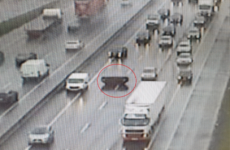 Traffic moving on Dublin's M50 again after skip blocks northbound lanes