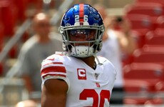 Giants star Saquon Barkley confident ankle injury won't keep him out for the season