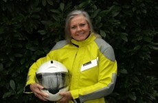 Grandmother begins 1,500 mile charity motorbike ride in Dublin