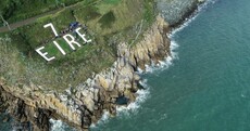 Dalkey volunteers restore World War II 'Eire' sign