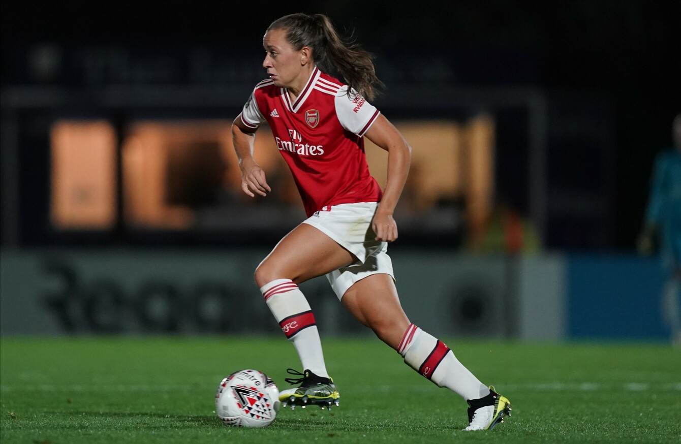 McCabe helps Arsenal coast through to Women's Champions League last 16