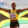 Jamaican sprint queen Fraser-Pryce cruises to record fourth 100m gold at worlds