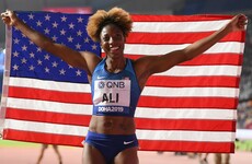 Nia Ali wins hurdles gold as USA finish on a high note