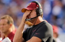 Washington fire Gruden after five straight losses to start the season