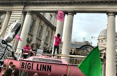 'We're not going to stop': Extinction Rebellion activists begin week-long protest