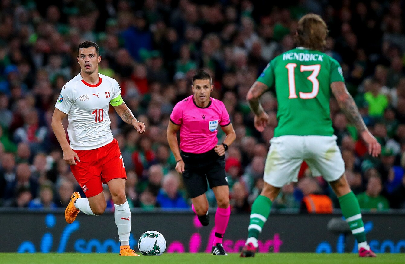 Swiss captain Xhaka in line to feature against Ireland ...