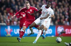 Denmark beat Switzerland to go level on points with Ireland