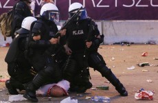 Euro 2012: 184 arrested in Warsaw violence