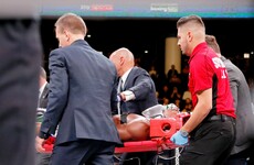 American boxer Day in 'extremely critical condition' after suffering brain injury