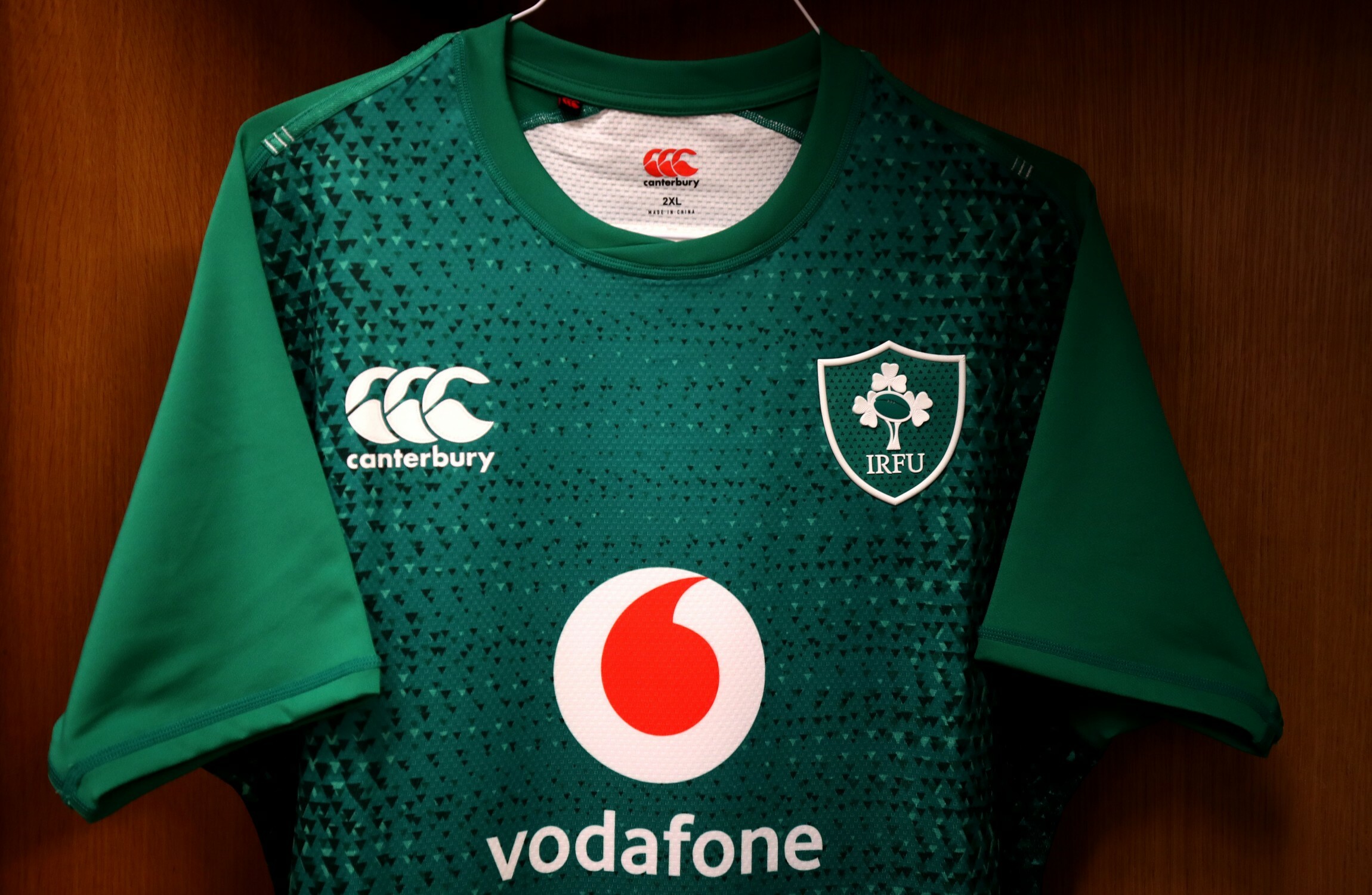 signed irish rugby jersey