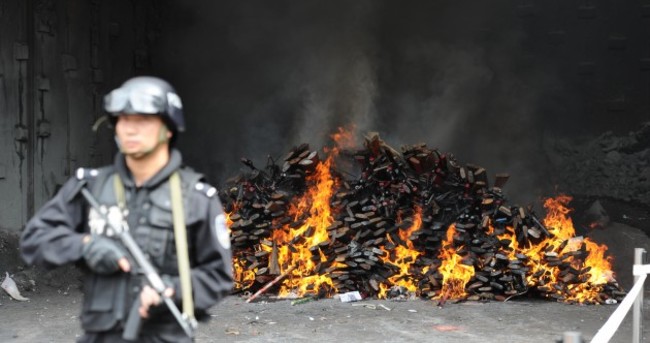 In pictures: 100,000 illegal guns seized across China