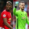 De Gea and Pogba both ruled out of Man United's clash with Liverpool on Sunday