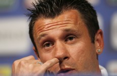 Contrition: Cassano apologises for homophobic remarks