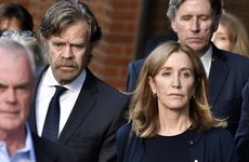 Actress Felicity Huffman starts prison sentence in college admissions scam