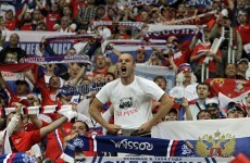 Euro 2012: Russia hit with fine, suspended points deduction for fan behaviour
