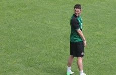 Trap hints Keane's the man to lead the line alone against La Roja