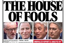 'House of fools': UK front pages react to Boris Johnson's Brexit defeat