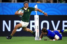 Wales wary of explosive Kolbe and Boks' 'blowtorch speed' out wide