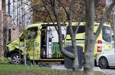 Armed man arrested after stealing ambulance and driving into bystanders in Oslo