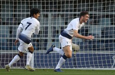 Irish striker Parrott bags four goals for Spurs in the Uefa Youth League