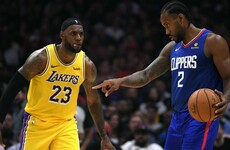 Kawhi's Clippers win battle of LA against LeBron and Lakers, Raptors open defence on a high