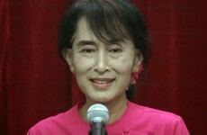 Aung San Suu Kyi arrives in Europe