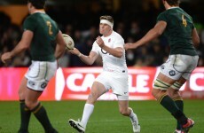 Farrell dropped as England chase Springboks