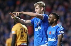 Rangers strike late to come from behind and keep pace with Celtic