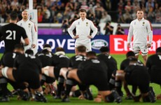England fined for crossing halfway line in haka response to All Blacks