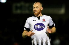Dundalk will be without the LOI Player of the Year for this weekend's FAI Cup final