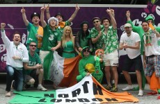 In pictures: Trap's Army invades Gdansk ahead of Spanish showdown