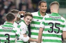 Forrest keeps Celtic on top as Rangers stay close