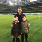 'They'll be sitting just behind me in the dugout. I wouldn't want to enjoy these experiences without them'