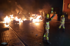Dublin Fire Brigade is responding to a large number of fires across the city tonight