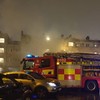 Fire fighters attacked with rocks while tackling blaze in Dublin city centre