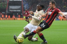 Ferdinand offers Wan-Bissaka advice after Bournemouth error