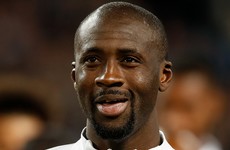 Yaya Toure sent off after 10 seconds in China