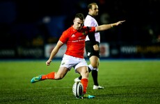JJ Hanrahan stars as Munster claim bonus-point win in Cardiff