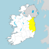 Spot flooding expected as Status Yellow rain warning issued for Dublin region