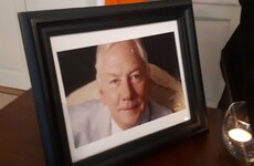 'This will be my last walk for Gay': Crowds gather to sign book of condolence for late broadcaster